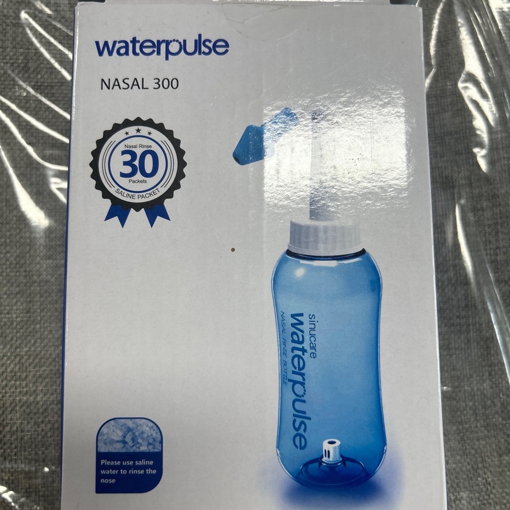 Waterpulse Sinus Rinse Kit Neti Pot Nasal 300 Nasal Wash Bottle YT-300 - Picture 7 of 7